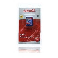 Takems SDHC-Card Class 6 4GB (MS4096SDC-HC6R)